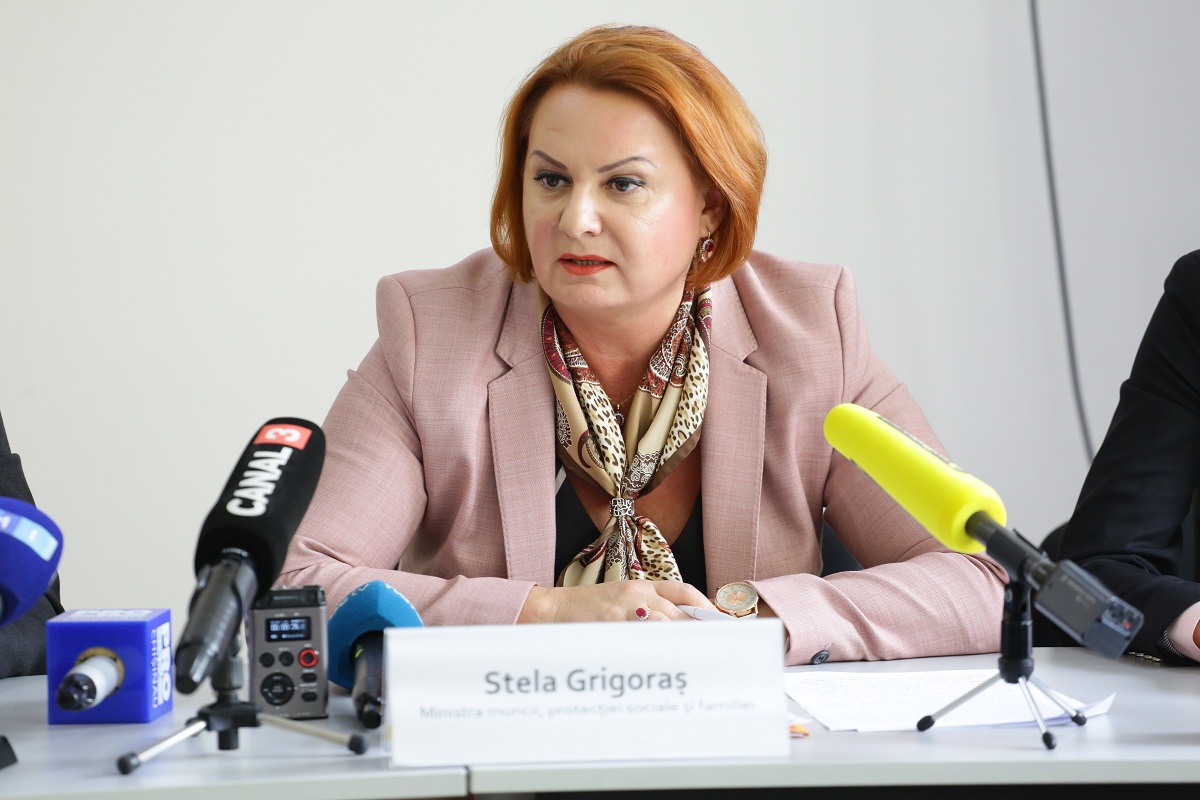 Stela Grigoras, Minister of Health, Labour and Social Protection