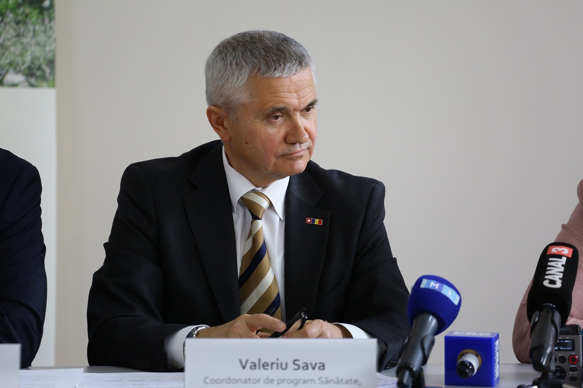 Valeriu Sava, Coordonator Program Sănătate, Agenția Elvețiană pentru Cooperare și Dezvoltare (SDC)