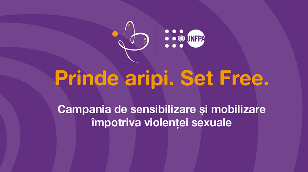 Prinde aripi. Set Free. Awareness and Social Mobilization Campaign Against Sexual Violence