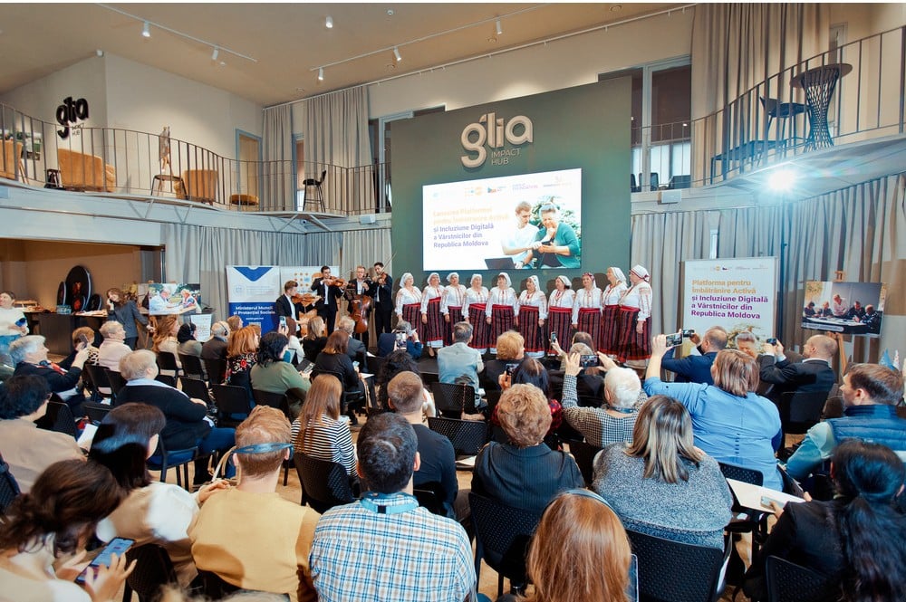 The first platform for active ageing and digital inclusion of older people has been launched in Moldova