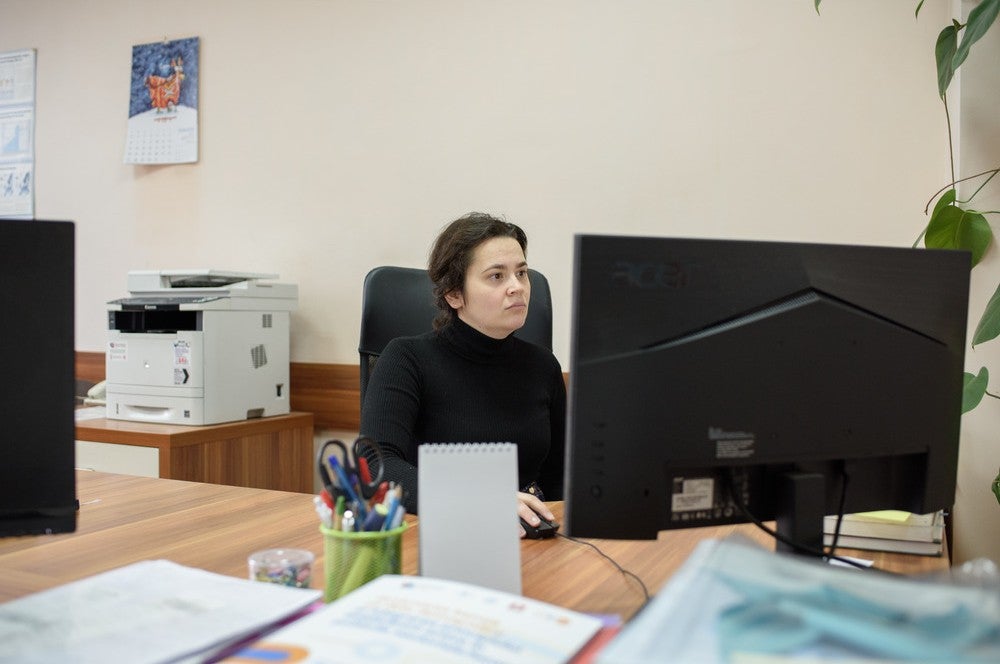 Irina Pahomii is a scientific researcher at CCD and focuses particularly on demographic statistics related to mortality, including premature mortality among the adult population. Photo 2UNFPA Moldova