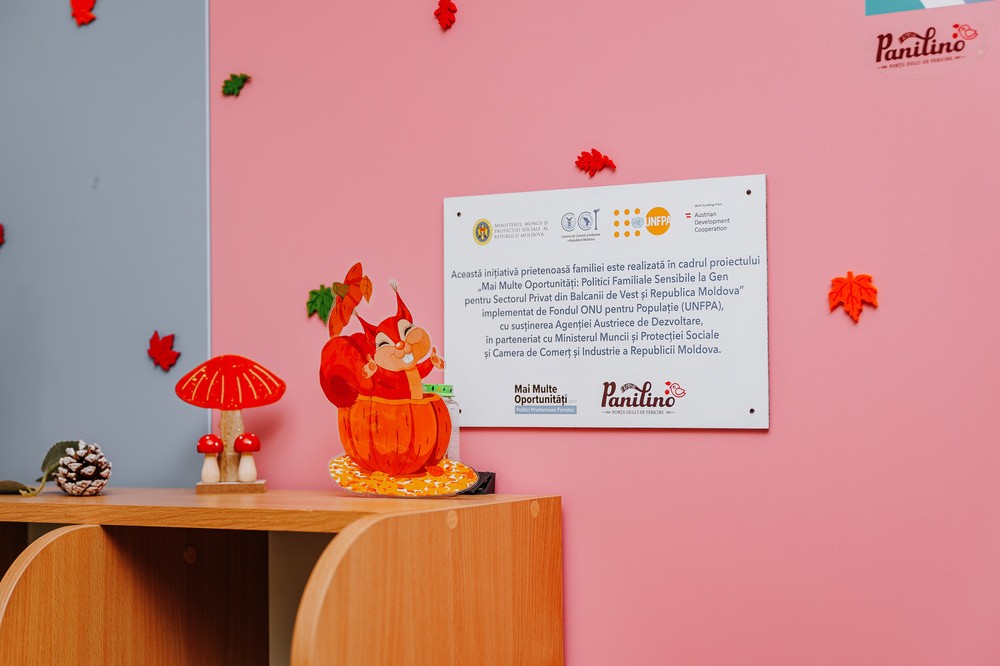 'Panilino' is one of the first companies in Moldova to implement family-friendly workplace policies