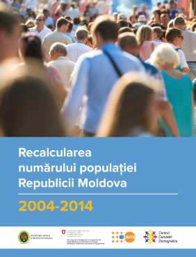 Recalcularea numărului populației Republicii Moldova 2004-2024