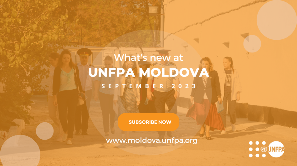 UNFPA Moldova September Newsletter Banner