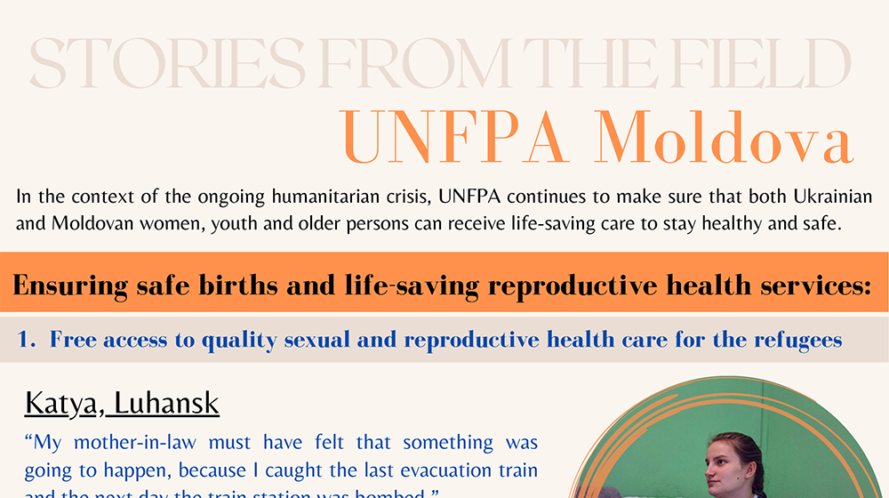Cover page of UNFPA Stories from the Field