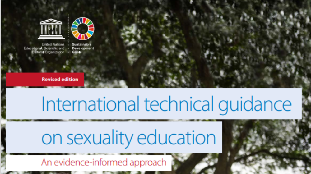 International technical guidance on sexuality education