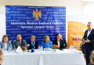 The Network of multisectoral support units for gender-based violence survivors was launched at the District Hospital in Orhei