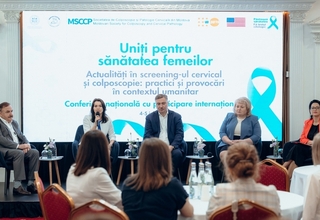 conferința „Actualități în screeningul cervical și colposcopie: practici și provocări în contextul umanitar”