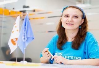 Mariana Țîbulac-Ciobanu, UNFPA Moldova National Volunteer: ‘The podcast I'm doing gives equal voice to people with disabilities’