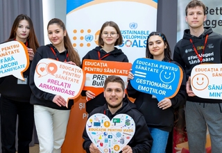 UNFPA helps young people master life skills, in addition to the job they are learning