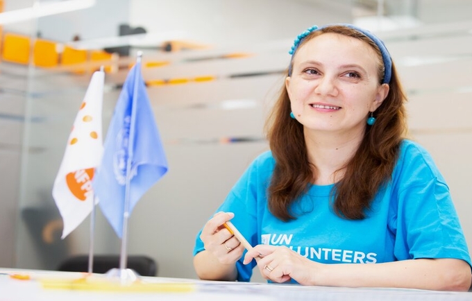 Mariana Țîbulac-Ciobanu, UNFPA Moldova National Volunteer: ‘The podcast I'm doing gives equal voice to people with disabilities’
