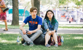 Cristi și Irina, traineri Y-Peer în parc 
