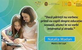 Natalia Madan, bloggeră, mamă a doi copii