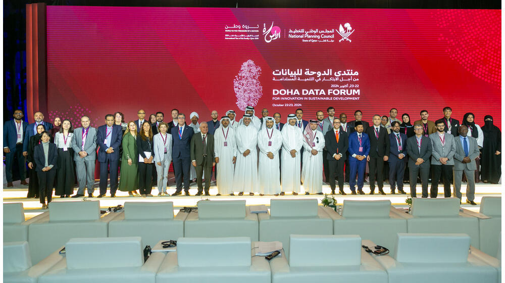 Delegația R. Moldova la Forumul de Date de la Doha, Qatar.