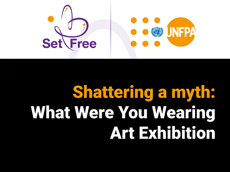 UNFPA Moldova  Shattering a myth: What Were You Wearing Art Exhibit
