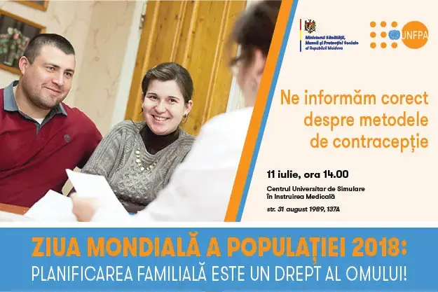 Ziua Mondială a Populației: Planificarea Familială este un drept al omului