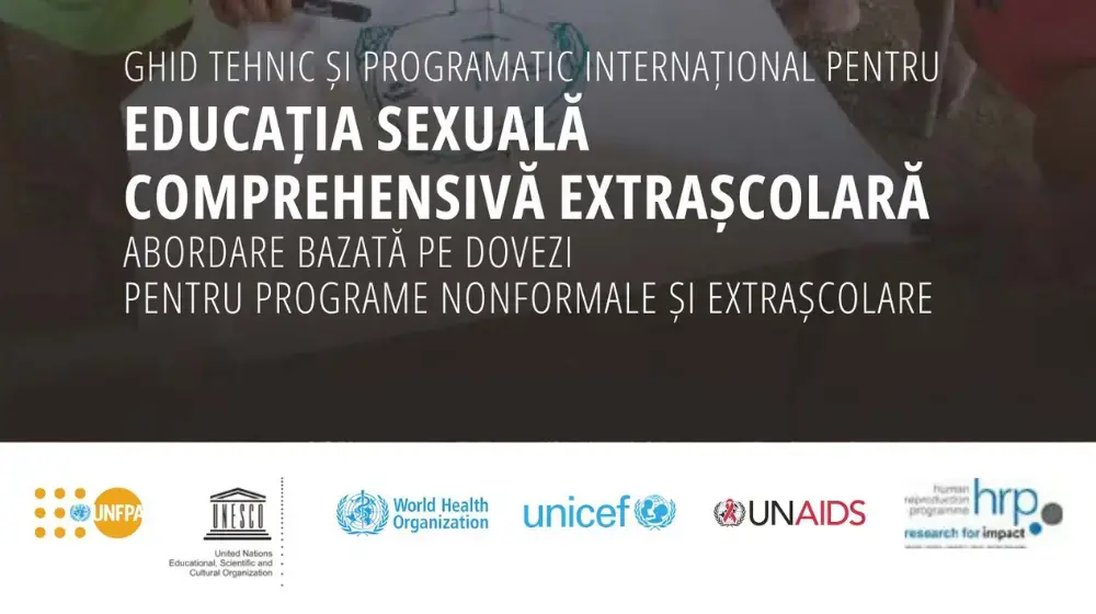 Ghid pentru programe nonformale și extrașcolare de educație sexuală comprehensivă 