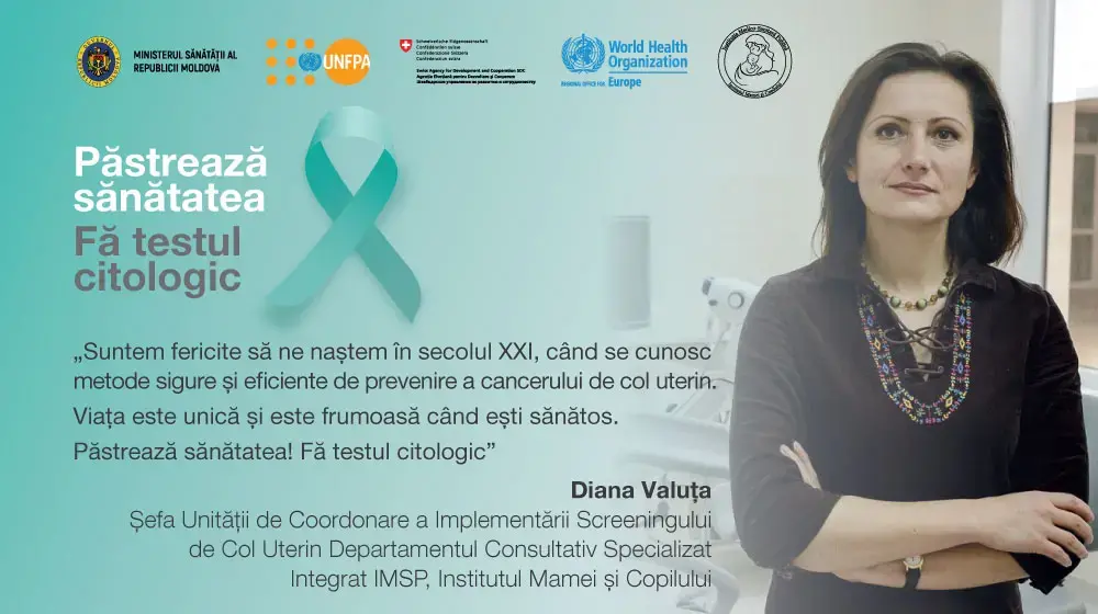 DIANA VĂLUȚĂ, medic ginecolog: ”Mă inspiră femeile care prioritizează examenul profilactic de rutină”