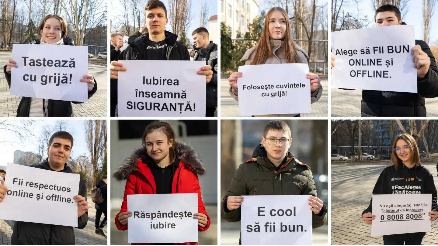 Young People from 20 Vocational and Technical Institutions Say NO! to Digital Violence