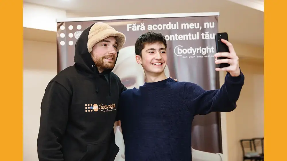 #ClickWithoutViolence: #Bodyright campaign empowers youth in Moldova to combat digital violence