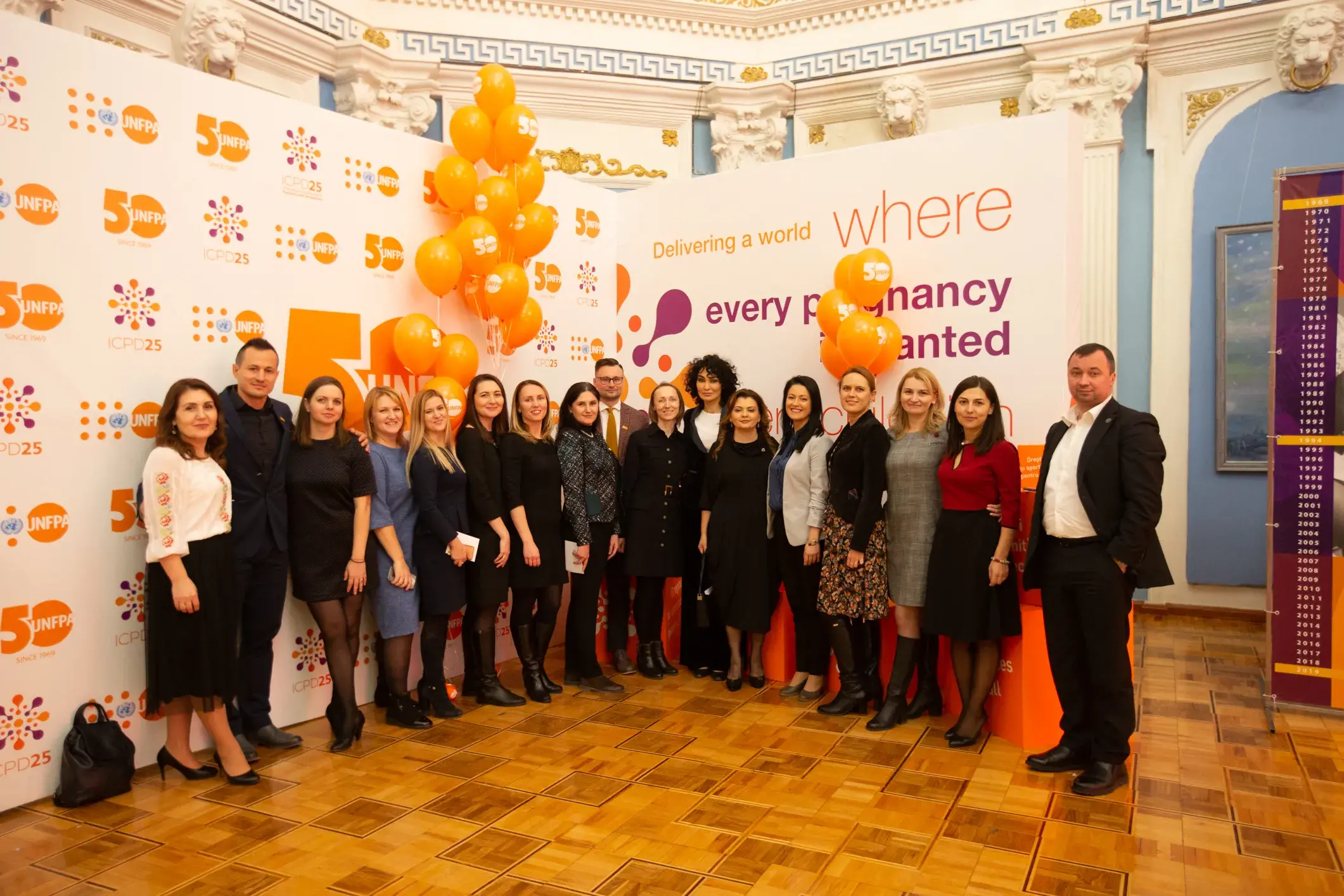 UNFPA Moldova celebrates 50 years of ensuring rights and choices for all