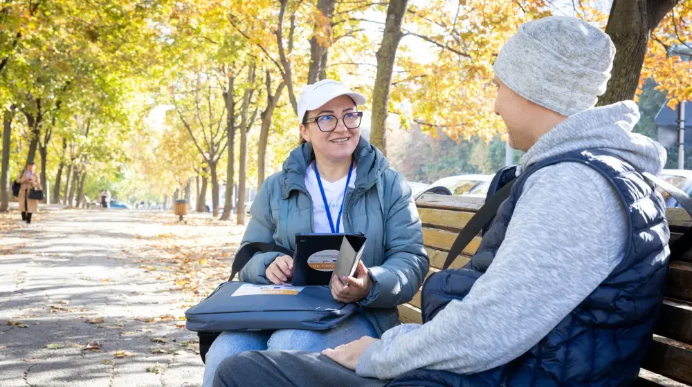 Viorica Dragan, census enumerator: in virtue of data collection on tablets, I was much more efficient, and people were more responsive