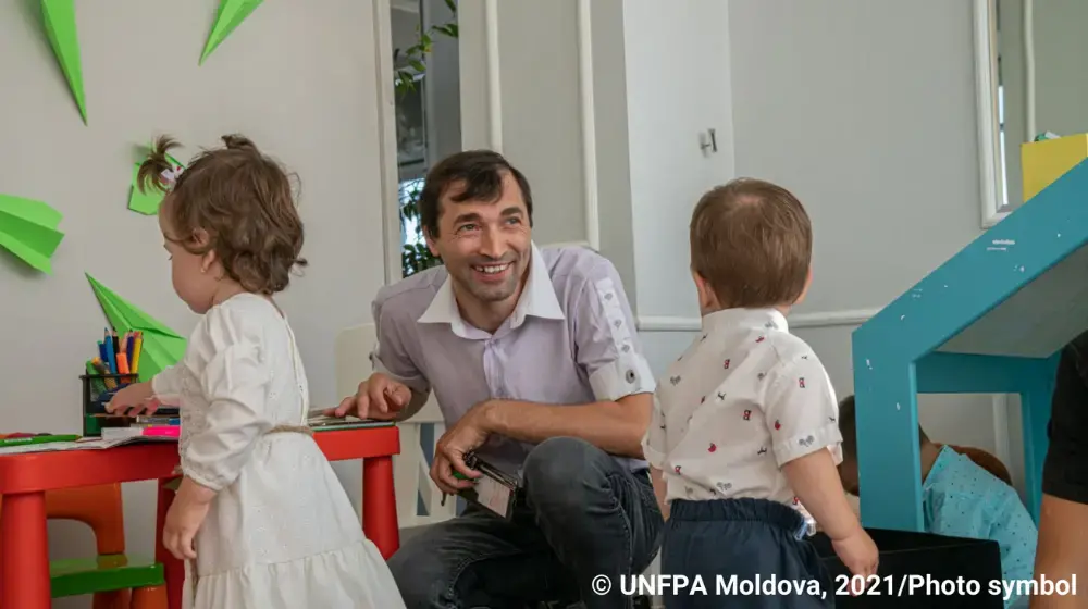 Family friendly environment at Moldova State University: a daycare center for students' and employees' children will be opened with the support of UNFPA