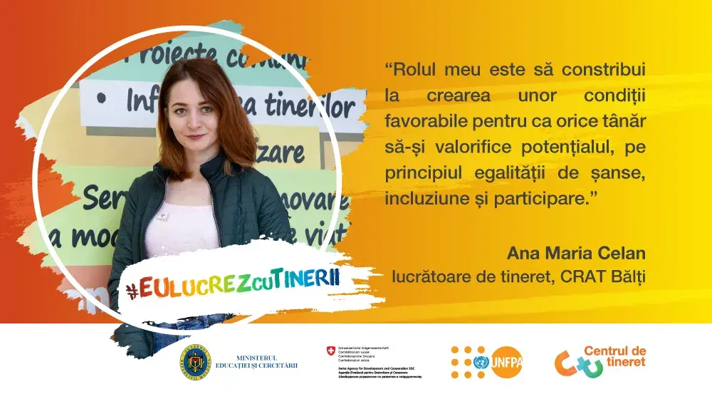 ”I work with young people” - campaign dedicated to youth workers and advocacy of the youth work, developed on the occasion of the National Youth Day