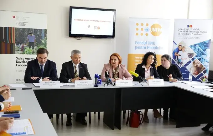 Cervical cancer will be prevented in the Republic of Moldova through organized screening programs