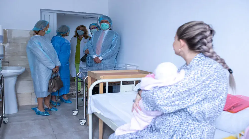 The maternity hospital in Balti equipped with the latest equipment by UNFPA and U.S. Government