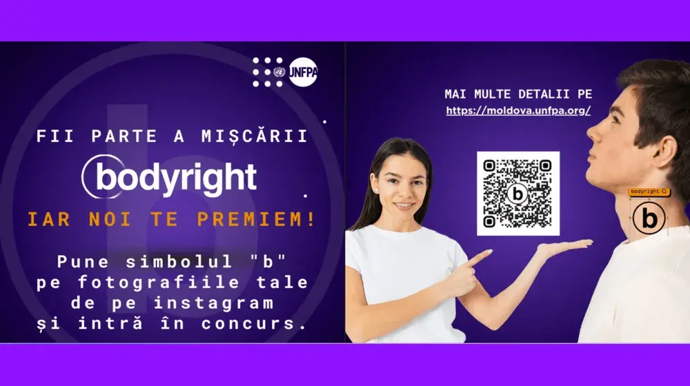 Fii parte a campaniei #Bodyright, iar noi te premiem!