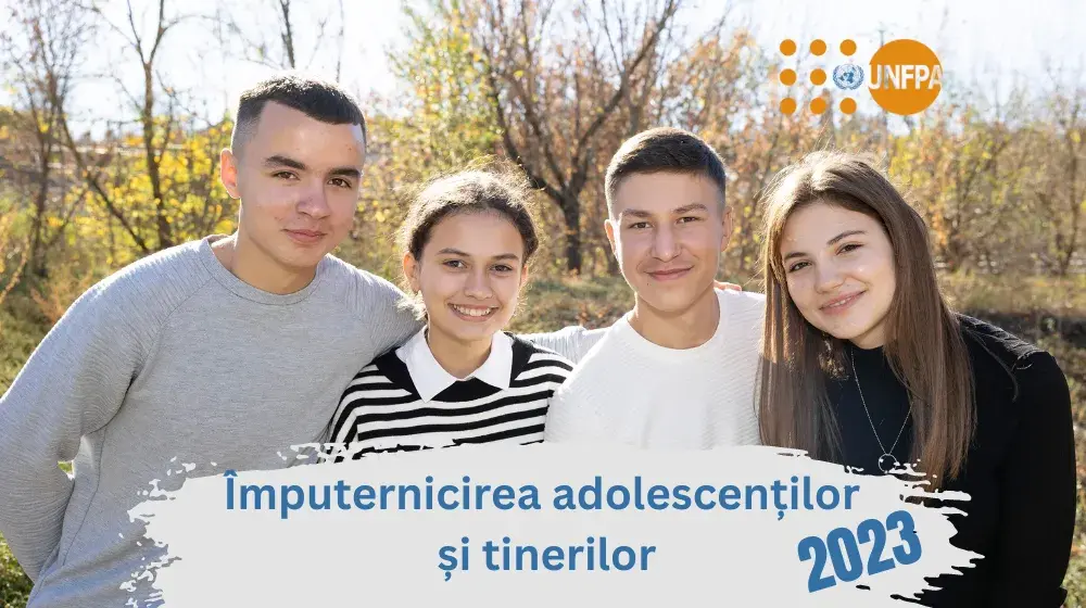 În 2023, UNFPA a oferit suport pentru împuternicirea a peste 88.000 de adolescenți și tineri prin programe de participare și de dezvoltare a deprinderilor de viață