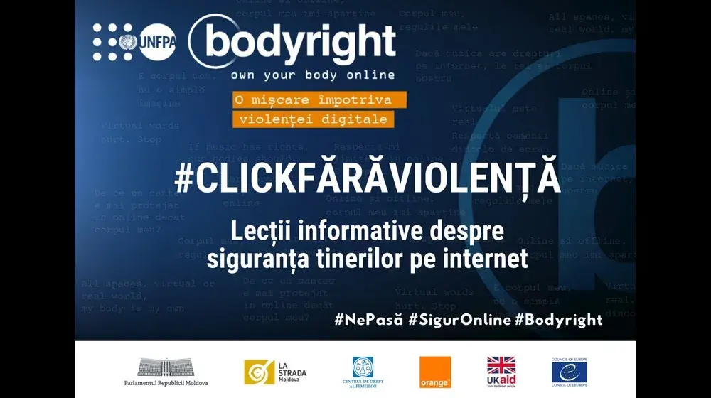  Orange amplifică eforturile UNFPA de informare a elevilor în școli despre violența digitală