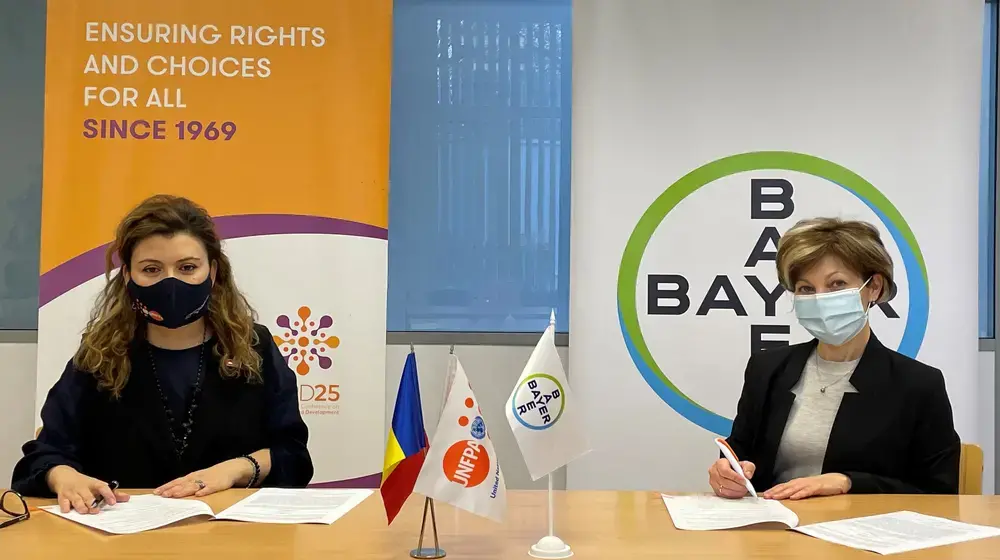 UNFPA Moldova and Bayer will cooperate for a better health of the population, at all ages