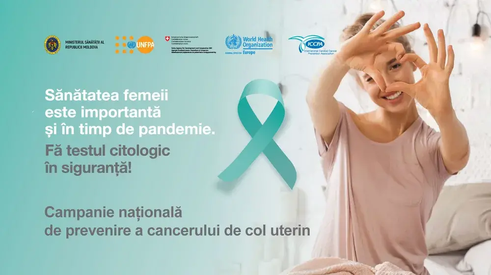 Cervical Cancer Prevention Week  celebrated for the 10th consecutive year in the Republic of Moldova 