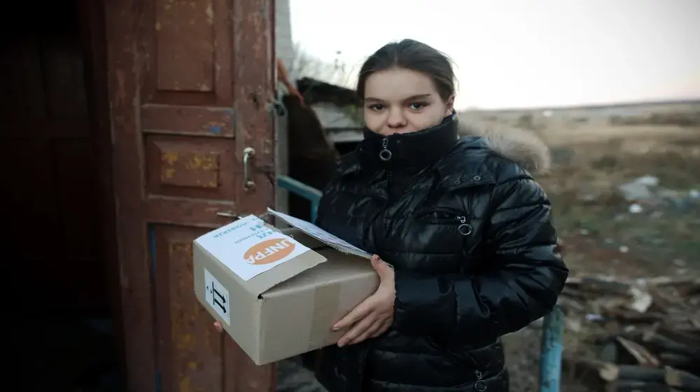 As fighting escalates in Ukraine, UNFPA warns of the impacts on women and girls