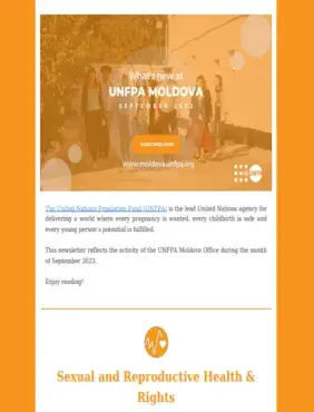 UNFPA Moldova Newsletter (September 2023)