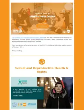 UNFPA Moldova Newsletter (January 2024)