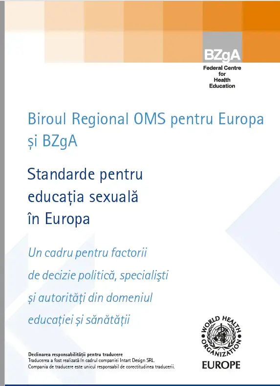 Standarde pentru educația sexuală în Europa