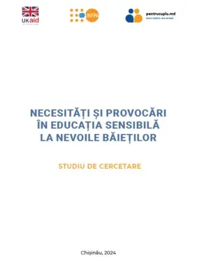 Necesități și provocări în educația sensibilă la nevoile băieților