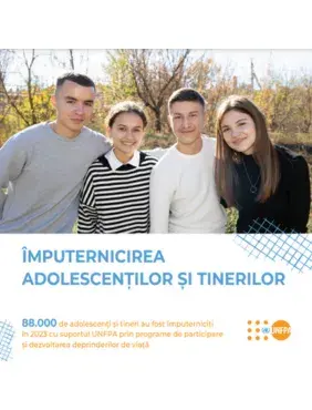 Împuternicirea adolescenților și tinerilor: Rezultate 2023