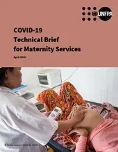 COVID-19  Technical Brief for Maternity Services 