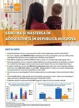 Sarcina și nașterea în adolescență în Republica Moldova