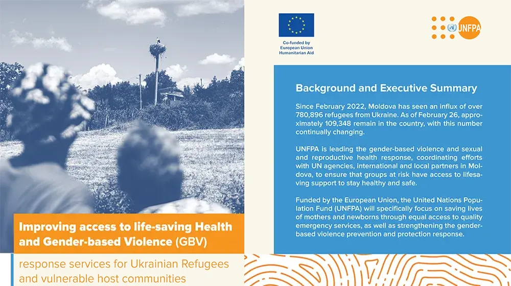 Project Overview: Improving access to life-saving Health and Gender-based Violence response services for Ukrainian Refugees and vulnerable host communities