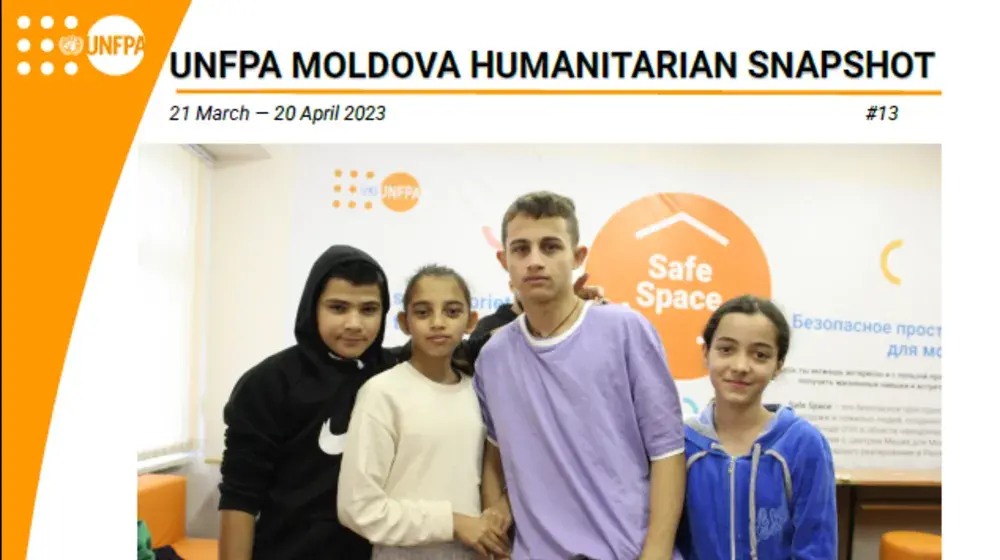 UNFPA Moldova Humanitarian Snapshot #13