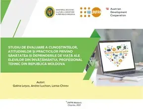 Infografice -  STUDIU DE EVALUARE A CUNOȘTINȚELOR, ATITUDINILOR ȘI PRACTICILOR PRIVIND SANATATEA ȘI DEPRINDERILE DE VIAȚĂ ALE ELEVILOR DIN ÎNVĂȚĂMÂNTUL PROFESIONAL TEHNIC DIN REPUBLICA MOLDOVA